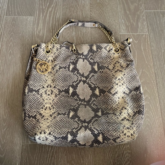 Michael Kors Snake Skin Purse - Picture 1 of 3